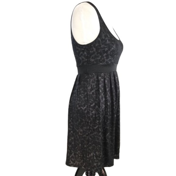 -EXPRESS Black/Gray Women Sleeveless Dress Size XS - Picture 3 of 6
